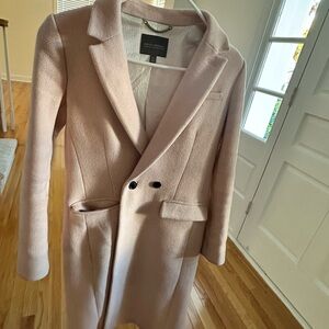 Banana Republic Light Pink Blazer Coat